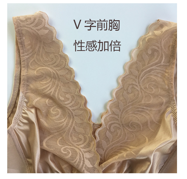 Hồng Kông hạnh phúc fox corset tummy hông dính liền liền mạch áo nịt ngực bó đồ lót quần áo giảm béo mở