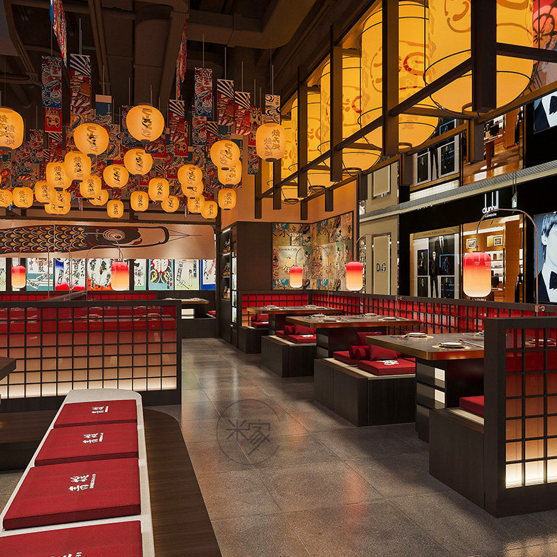 Catering Fire Pot Shop Design Bar Roast shop Furnishing Design Solid Shop Hotel Renovation Design Effect Photo