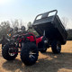 Full-time four-wheel drive ATV with bucket, four-wheel motorcycle, all-terrain kart, adult off-road mountain bike, farmer's vehicle