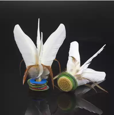 Shuttlecock competition special big white shuttlecock Adult fitness sports goose feather shuttlecock primary school shuttlecock ball children resistant to kick