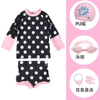 400 розовое зеркало+пудру для шляпы+ухо и нос+218 розовое черное пятно