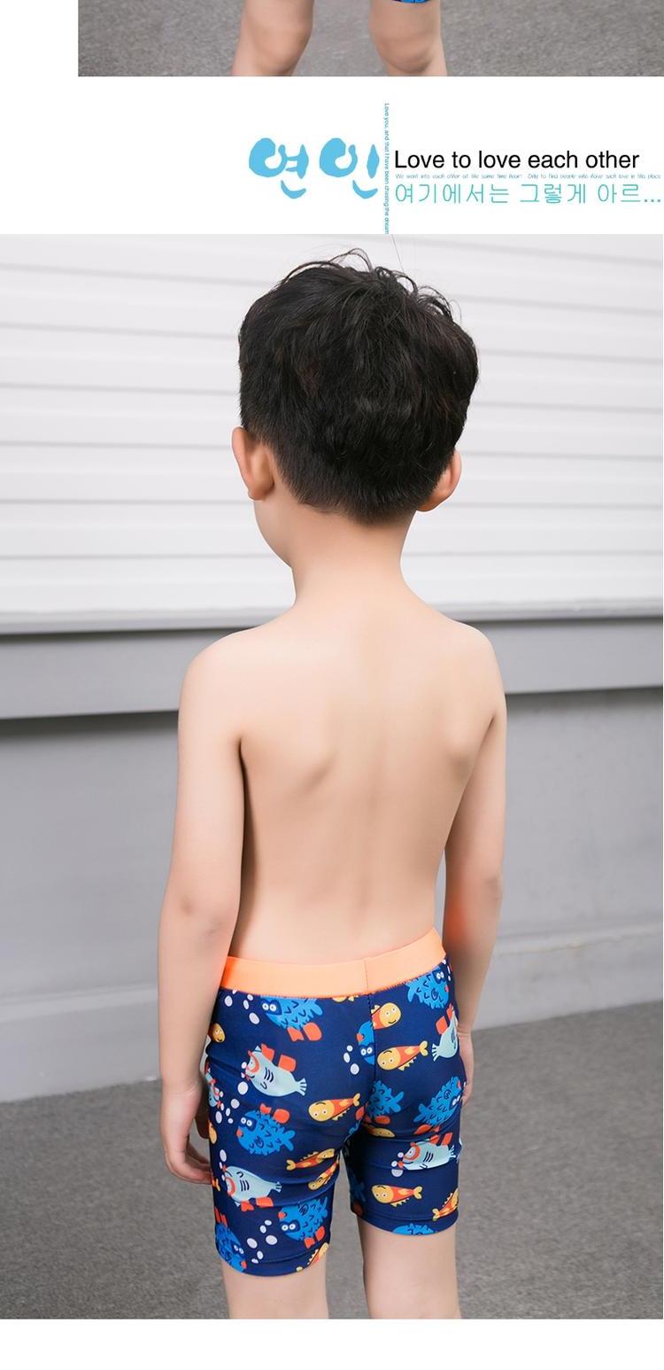 Bé trai bơi thân bé trai bé dễ thương năm quần 2-12 tuổi trẻ em đồ bơi trẻ em trẻ lớn trẻ em bơi thân - Bộ đồ bơi của Kid quần bơi trẻ em
