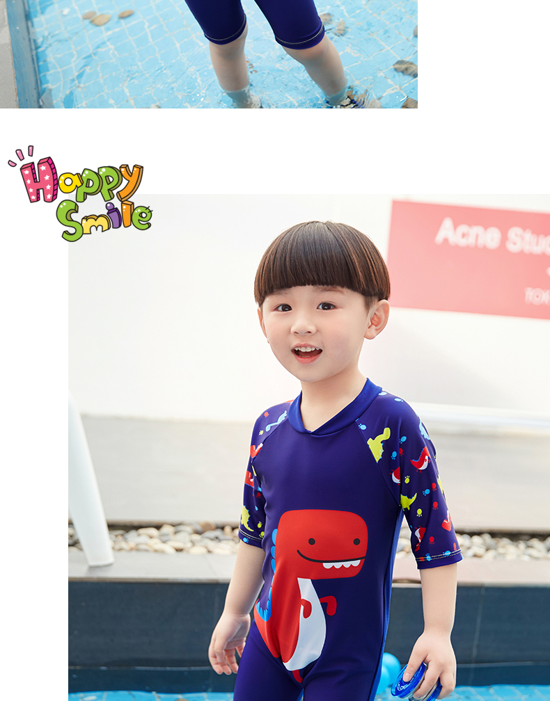 Đồ bơi cho bé trai Trẻ em Xiêm 2 Mũ quỷ 3 Trẻ em 4 Trẻ sơ sinh 1-8 Năm Cậu bé Áo tắm cho bé - Bộ đồ bơi của Kid đồ bơi trẻ em quần rời