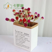 (Thorn thistle flower)Natural home decoration handmade combination art dry flowers sticky flowers precarious flowers small fresh
