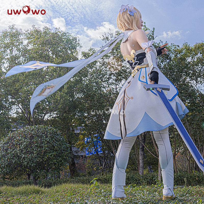荧！你终于来了！原神旅行者荧COS服测评🔥穿上直接穿越提瓦特？！ -Cosplay女装-淘宝好物网