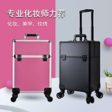 Макияж коробка стержня Портативный профессиональный макияж, маникюр, парикмахерская, полупостоянная многослойная ящик для татуировки с большой пропускной способностью