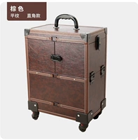 Коричневый ретро черный шлюз правый угол без ящиков