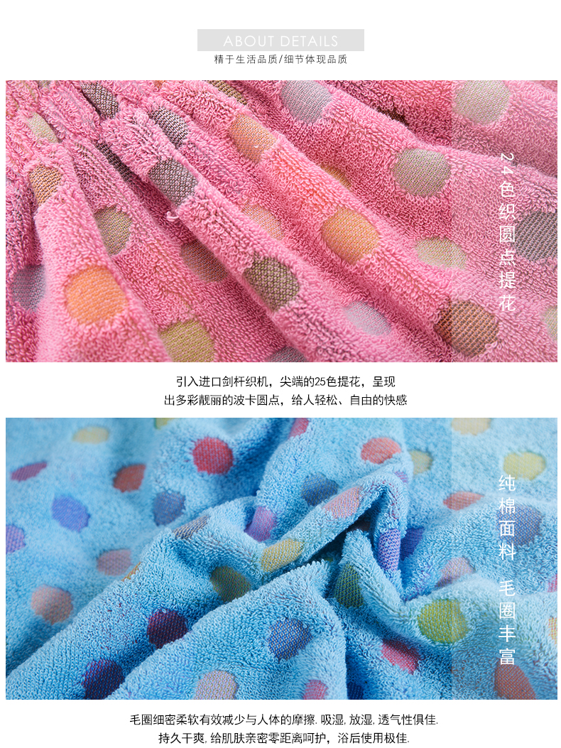 Polka Dot Cotton trẻ em AILANDI sling váy tắm lau trẻ em Bra tắm khăn tắm váy - Khăn tắm / áo choàng tắm khăn lau mặt