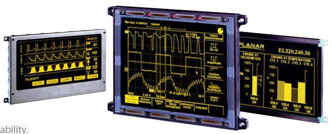 Falcon LF12 defibrillator display EL640 480-AG1 ET EL640-480-AG1-ET