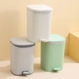 Легкая роскошная нога ступенька мусорная корзина