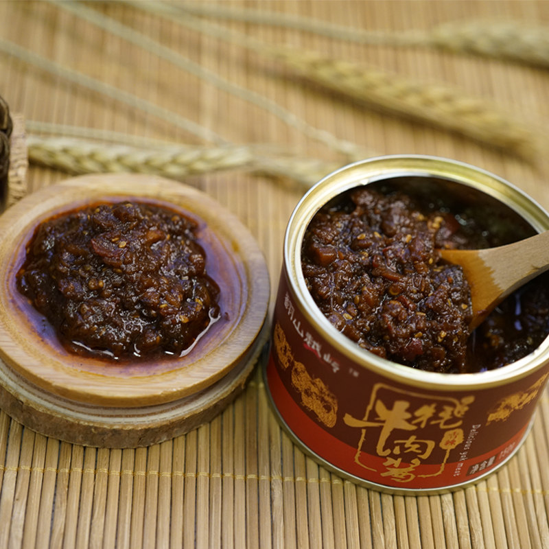 (Buy 3 Get 1 Free) Yunnan Specialty Lijiang Plateau Yak Sauce 150g Spicy Spicy Instant Noodles and Rice Sauce