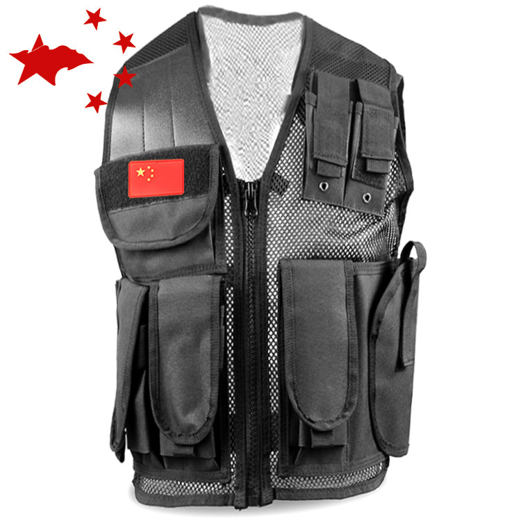 Multi-functional tactical vest mesh combat vest CS summer mesh vest for training anti-thorn vest
