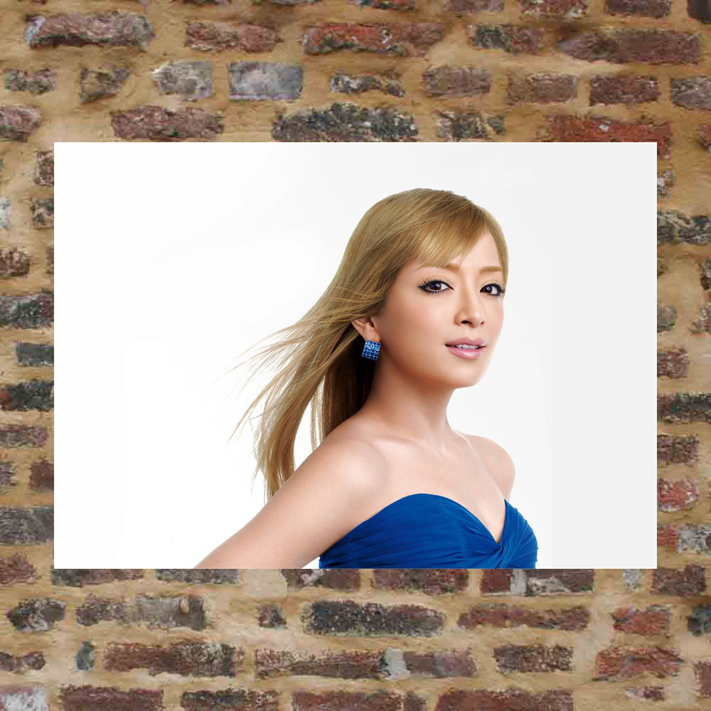 Hamasaki Step poster ETT366 for a total of 500 full 8 photos around A3 pictures Photo Writing True Wall Collage