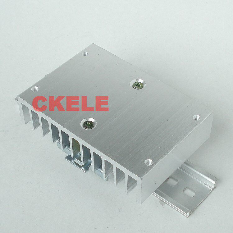 Three-phase solid state relay solid state contactor rail mounting radiator special aluminum alloy HS00-2