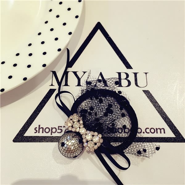 Accessoire coiffure en dentelle - Ref 1201551 Image 8