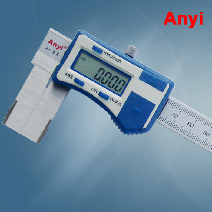 An-I high-precision thread middle diameter outer diameter Digital caliper non-standard customized large-scale trapezoidal rectangle 1m