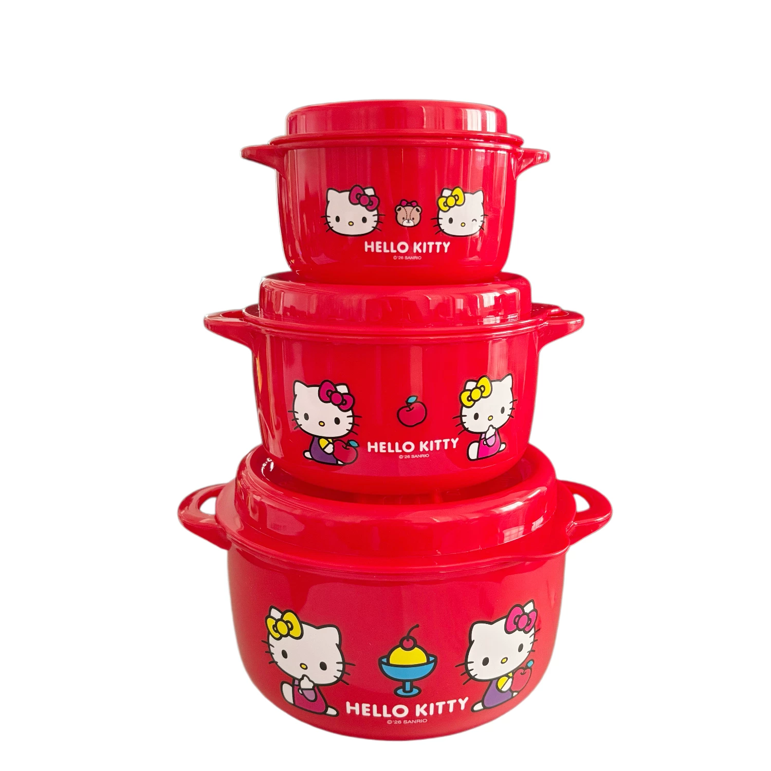 Hello Kitty, hello kitty, милая красная ланчбокс