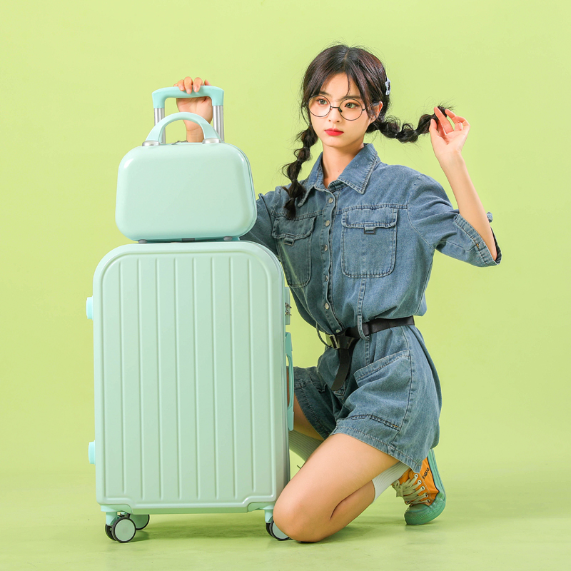 COOTTE Katty suitcase suitcase small aluminium frame 20 Lalever box universal wheel 24 female male student password