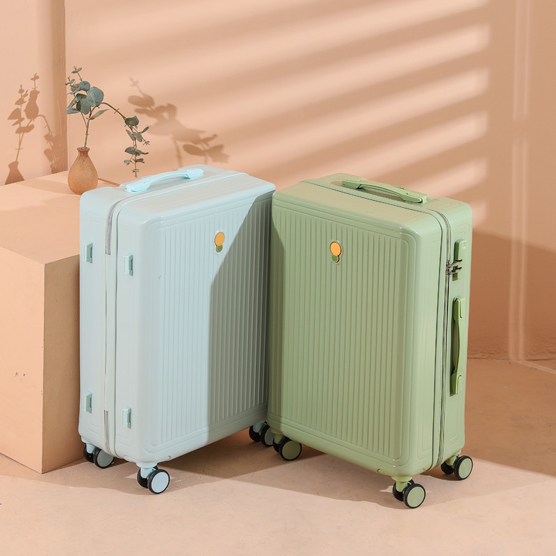 Luggage schoolgirl 24-inch trolley case Japanese high-value 20 small travel password leather case strong and durable