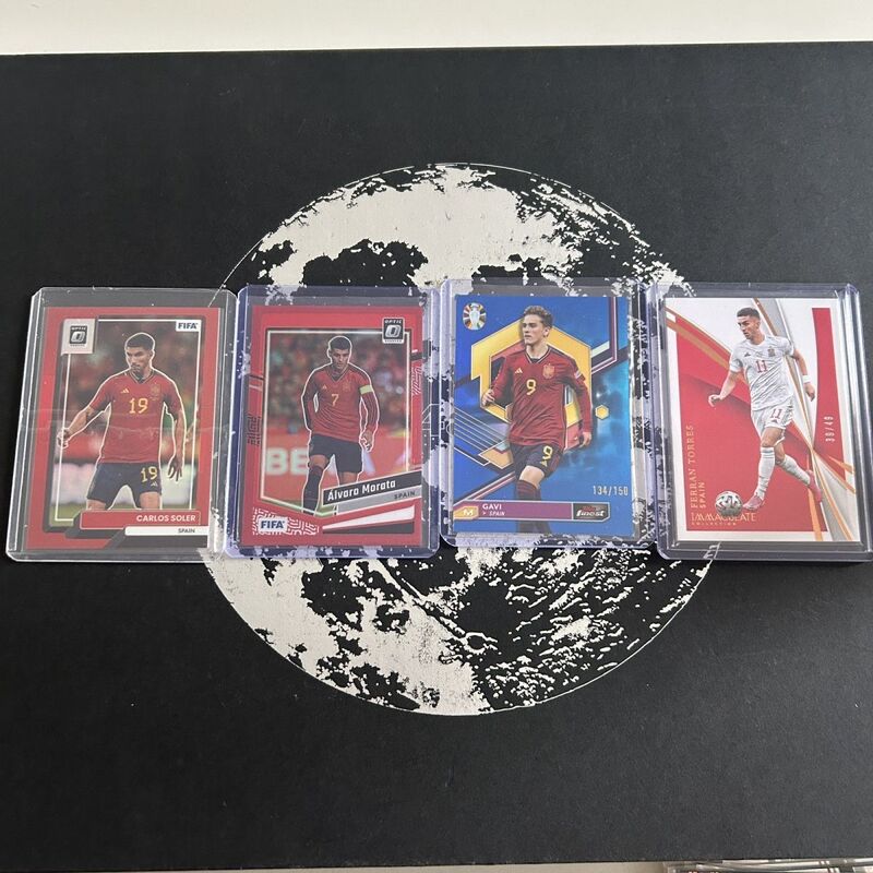 [Spanish Limited Edition with Card] 49 Low Edition Garvimo, Morata, Torres National Team Football Star Cards