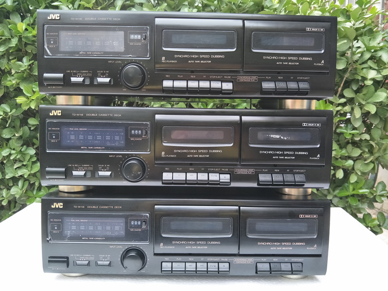 JVC double card holder TD-W118