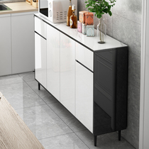 Ultra-thin sideboard large-capacity narrow-side cabinet kitchen cupboard slate locker modern minimalist small apartment dining cabinet