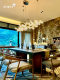 Luxurious Modern Light Luxury Restaurant Crystal Chandelier French-Style Island Table Floral Branch Creative Personality Tea Room Art Lighting Fixtures
