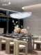 Egyptian Imported Crystal Accessible Luxury Creative Boat-Shaped Chandelier Classy Villa Restaurant Island Hotel Front Desk Art Lamps