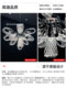 Italian Mocenigo Post-Modern Light Luxury Living Room and Dining Room Patterned Glass Chandelier Bedroom Creative Art Lighting Fixtures