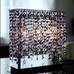 Egyptian Imported Crystal Table Lamp, Italian Modern Light Luxury, High-End Atmosphere, Bedroom Study Bedside Decorative Lighting Fixtures