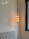 Modern Light Luxury Spanish Imported Marble Bedroom Small Pendant Light with a High-End Feel, Suitable for Dining Room, Bar Counter, and Model Room, Featuring a Unique Design