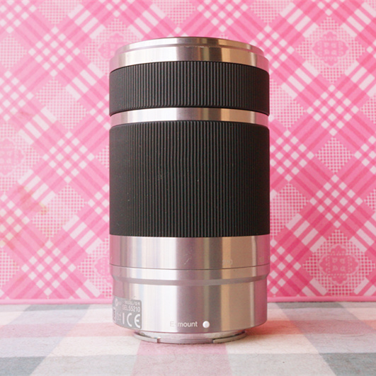 92 new Sony micro single eye camera Sony E 55-210mm F4 5-6 3 OSS zoom milkshake lens NEX used