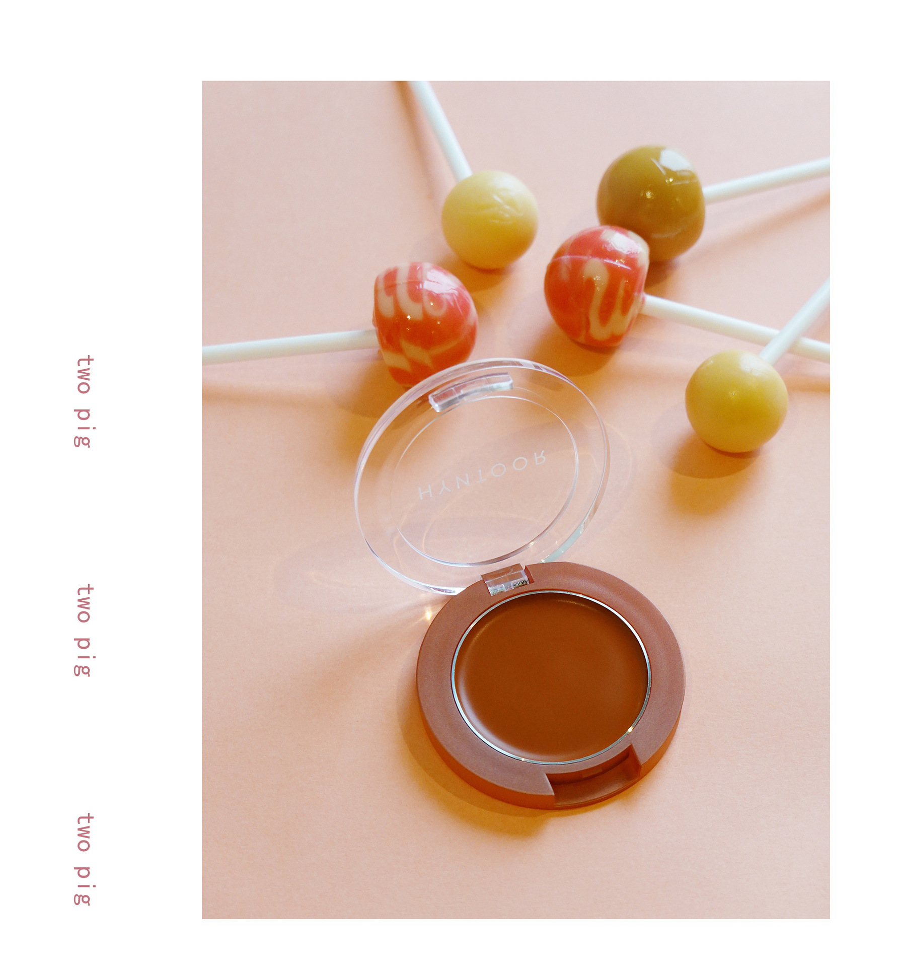 Black pig pig pig blush hyntoor black blush cream cream mousse nude trang điểm tự nhiên không dễ tẩy rouge - Blush / Cochineal má hồng 3ce rose beige