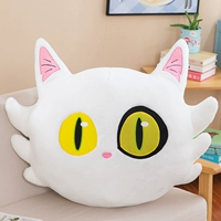 Подушка белого кота