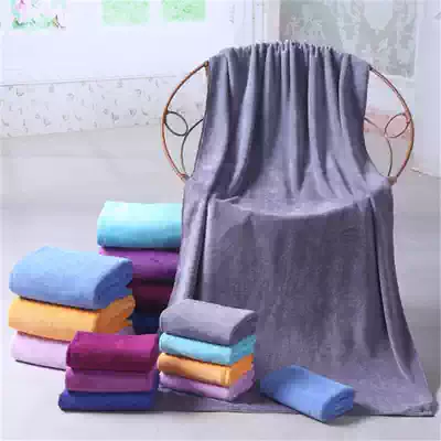 180*80 Thick enlarged bath towel beauty salon sheets kindergarten towel cool and comfortable beach tube bath towel