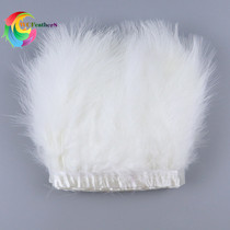 New DIY feather jewelry imported turkey full velvet lace skirt clothing accessories two meters a bag of Hu Lan color