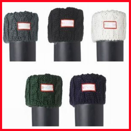 Wool Socks, Mid-High Rain Boots, Hunter Autumn and Winter Warm Inner Lining, Fleece Rain Shoe Socks, Floor Socks, Outdoor