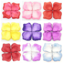 Simulated rose petals dried petals hand-sprinkled flowers wedding room wedding bed fake flower petals wedding decoration supplies