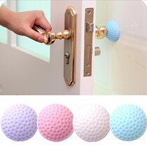 Thickened door rubber crash pad mute door after wall bumper anti-Fender door lock pads door handle