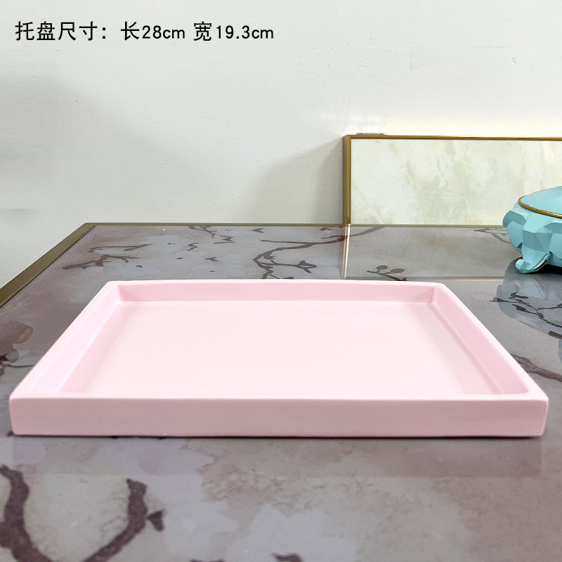 rectangular powder tray