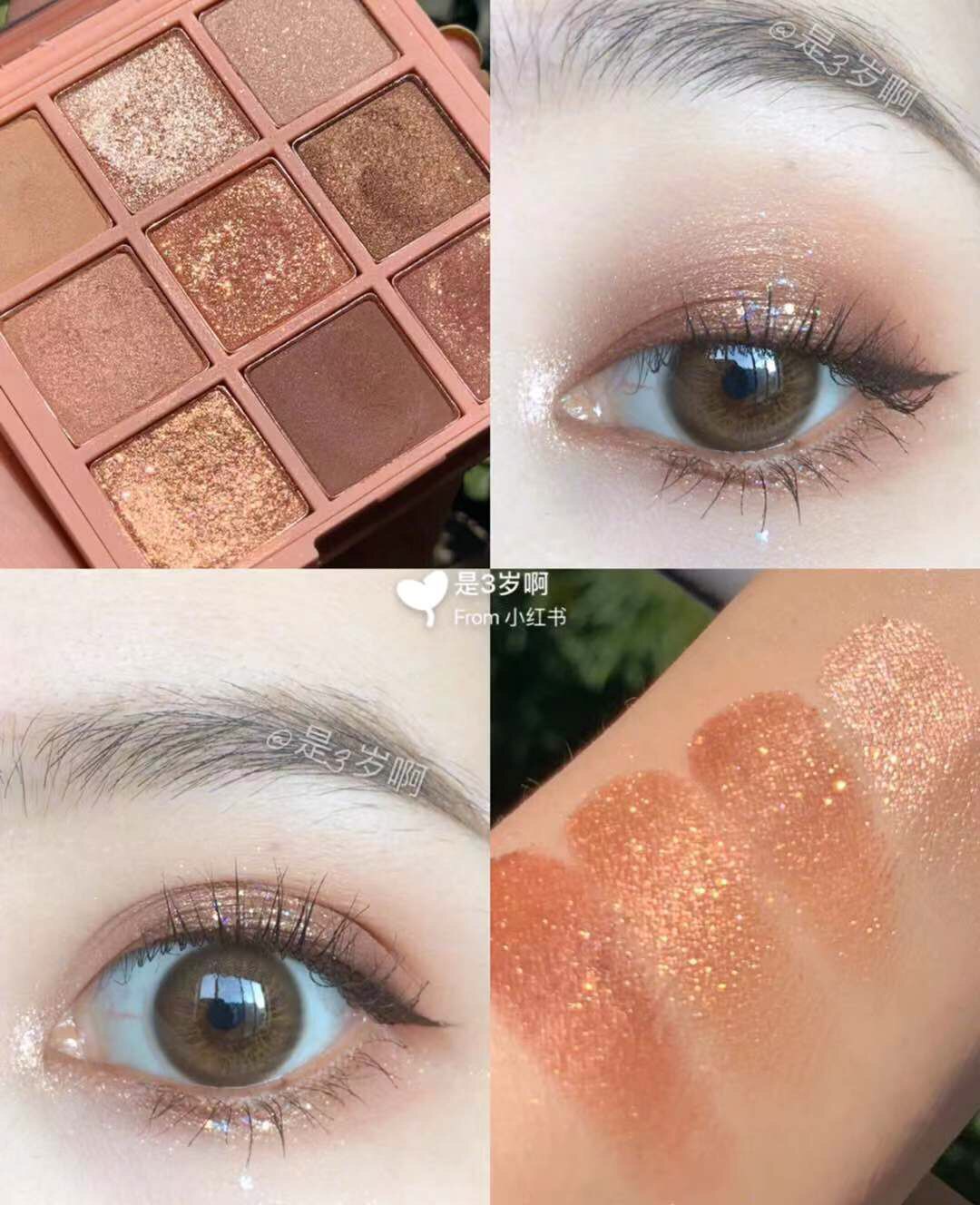 Тени для век 3ce九宫格眼影盘douquet/overtake/dear nude /smoother 亚克力盘