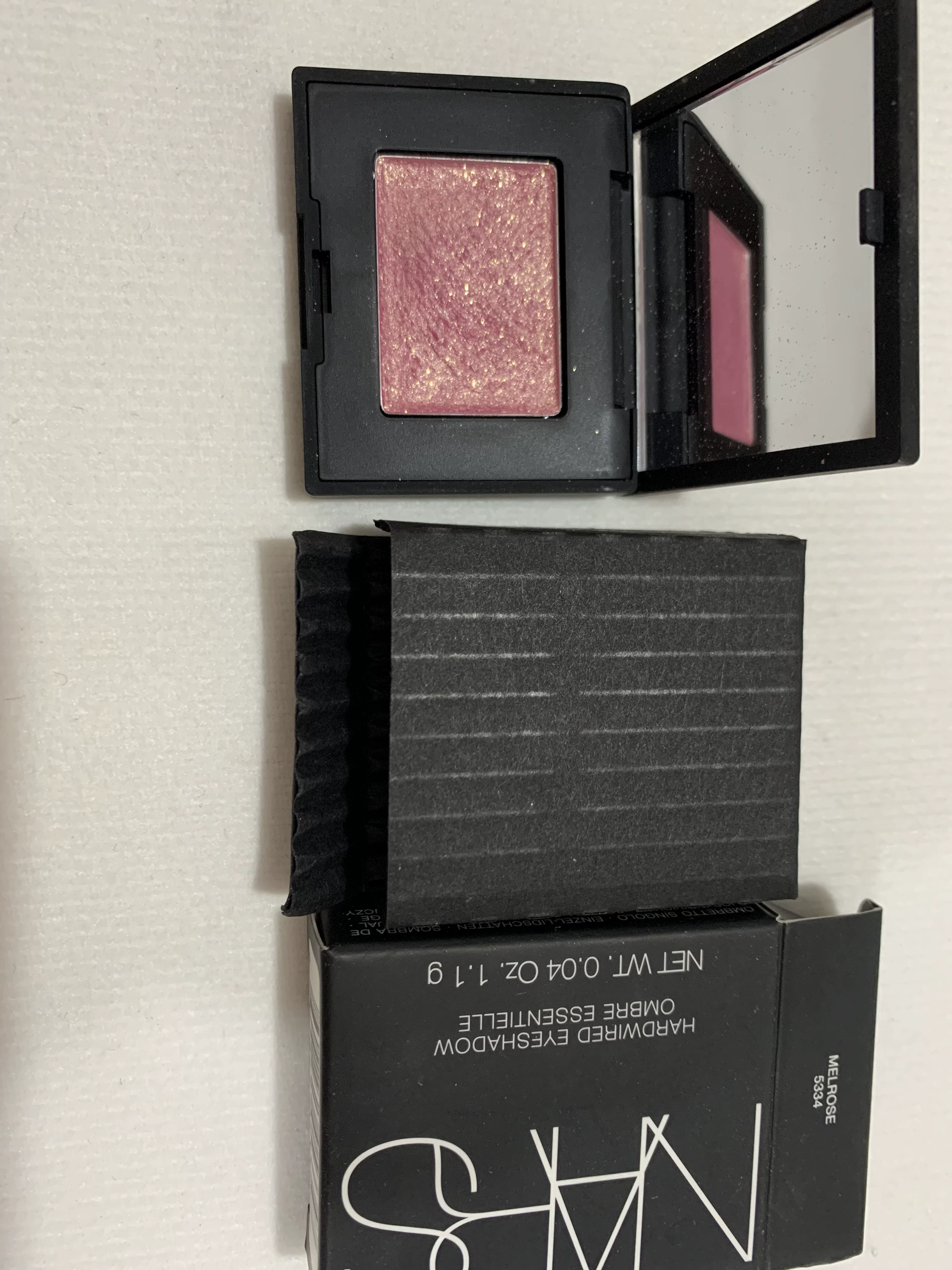 Палитра теней для век NARS однотонная Pattaya Pattaya блестящая цвет Melrose русалка ночь звезда