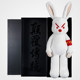 ຖາມເດັກນ້ອຍ Rabbit Doll Struggle / Supervision Special Edition Companion Doll Cute Rabbit Doll Creative ຂອງຂວັນ