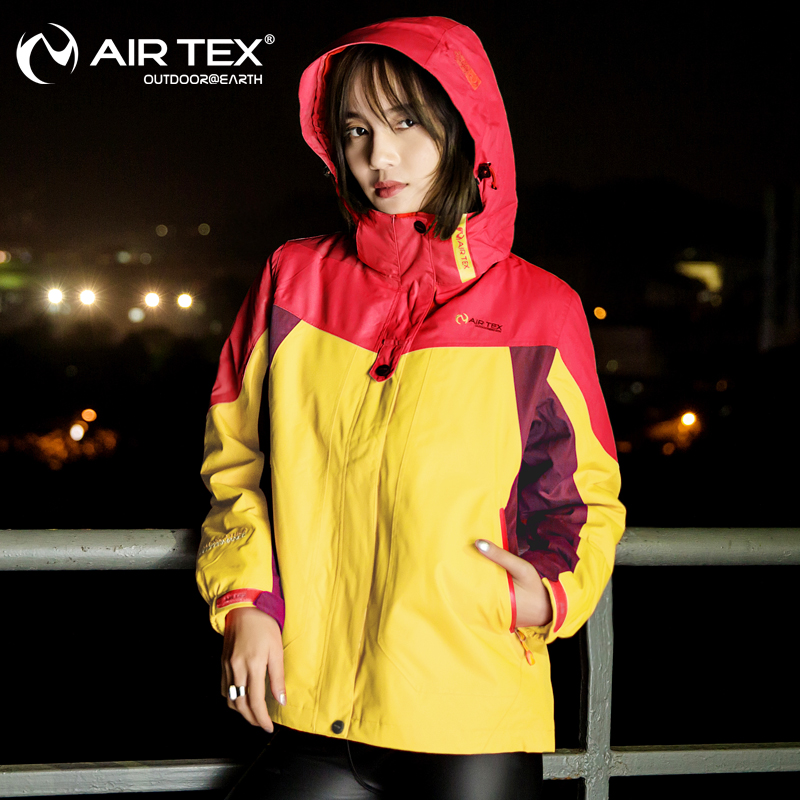 Yate outdoor two-piece stormtrooper detachable women thickened fleece autumn and winter waterproof Tibet three-in-one mountaineering suit