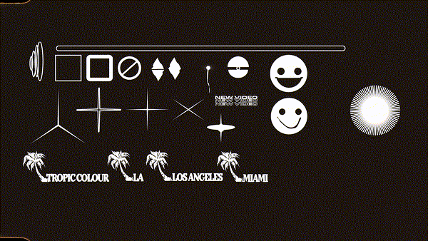 170+高质量电影排版设计LOGO图标贴纸素材合集 Tropic Colour Cinematic Design Icons 170+高质量电影排版设计LOGO图标贴纸素材合集 Tropic Colour Cinematic Design Icons