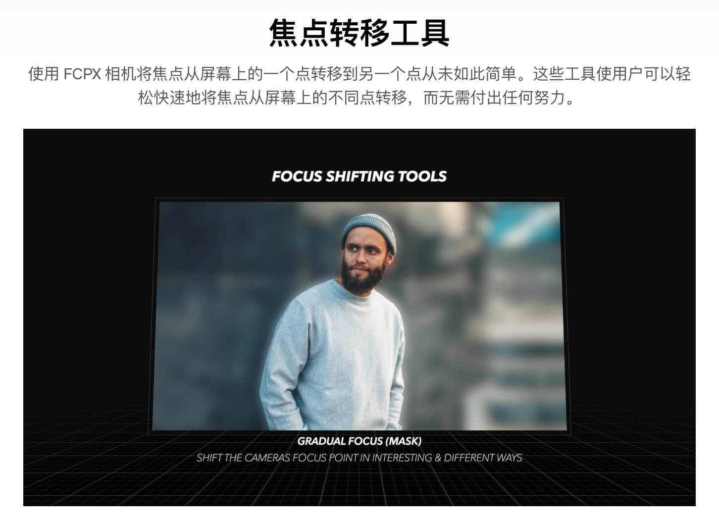 FCPX插件-三维摄像机取景模糊失真滤镜抖动对焦效果 FCPX CameraFCPX插件