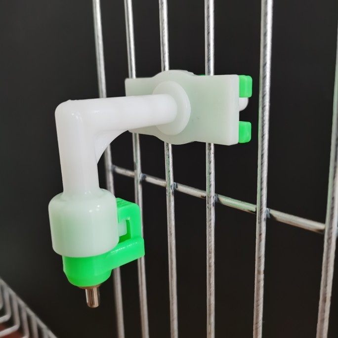 Rabbit Drinker Breeding Rabbit Cage Special Anti-Biting Drinking Bowl Drinking Bowl Drinking Water Mouth Rabbit With Bowl Drinking Trough