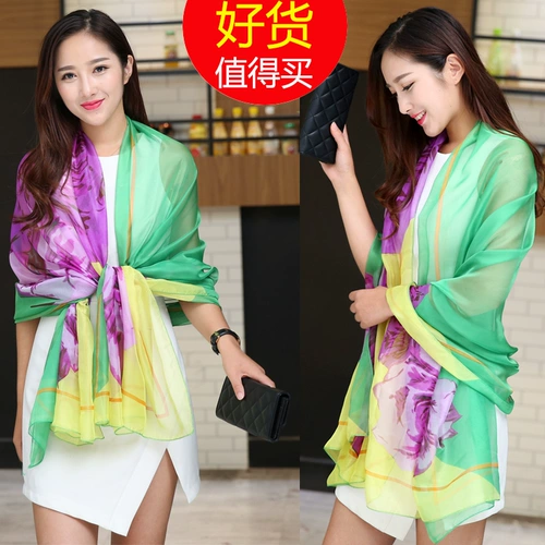 Весенняя осенняя модная брендовая универсальная длинная накидка для матери, шарф, в западном стиле