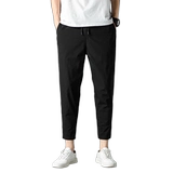 Летние тонкие быстросохнущие шелковые трендовые универсальные штаны для отдыха