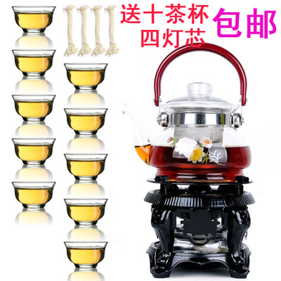 Ming Yi Classical Alcohol Stove Glass pot 700 ML tea - maker coffee pot